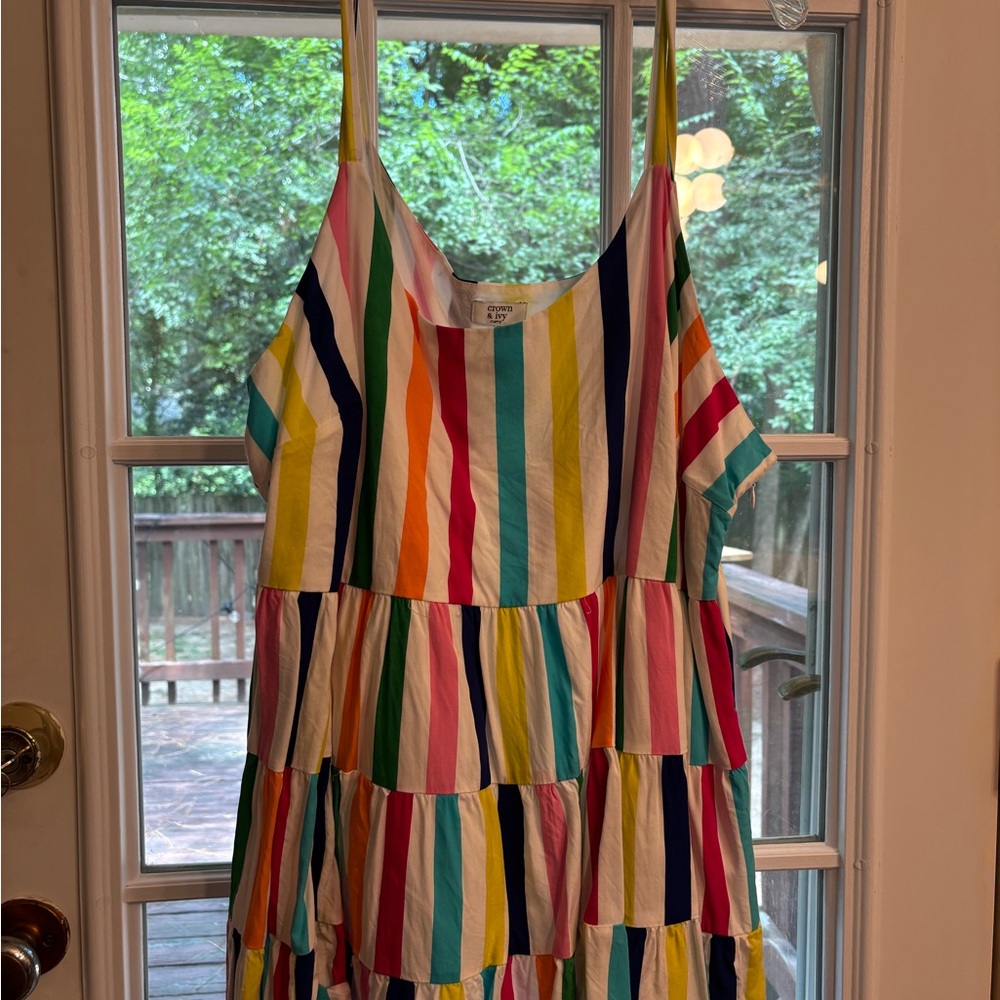 Crown & Ivy Multicolor Striped Top